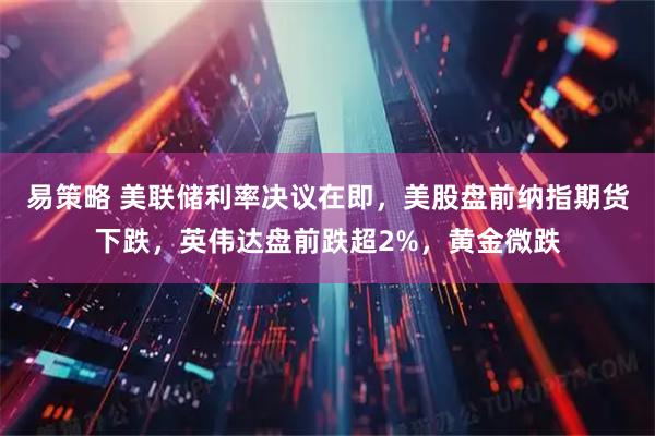 易策略 美联储利率决议在即，美股盘前纳指期货下跌，英伟达盘前跌超2%，黄金微跌
